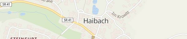 Karte Gemeindeverwaltung Haibach