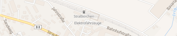 Karte Bahnhof Straßkirchen