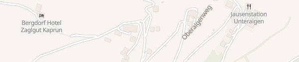 Karte Chalet an der Piste Kaprun