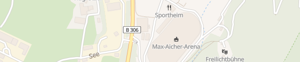 Karte Max-Aicher-Arena Inzell