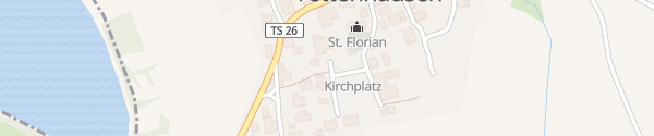 Karte Kirchplatz Tettenhausen Waging am See