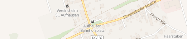 Karte Bahnhof Aufhausen Eichendorf