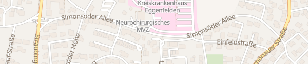 Karte Rottal Inn Kliniken Eggenfelden