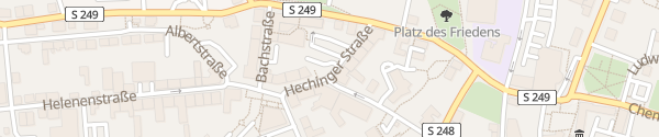 Karte Hechinger Straße Limbach-Oberfrohna