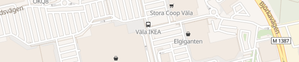 Karte IKEA Helsingborg