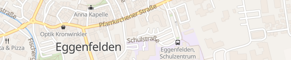 Karte Parkplatz Sparkasse Rottal-Inn Eggenfelden