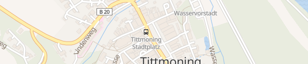 Karte Stadtplatz Tittmoning
