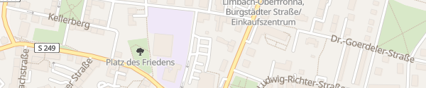 Karte Parkplatz Großsporthalle Limbach-Oberfrohna