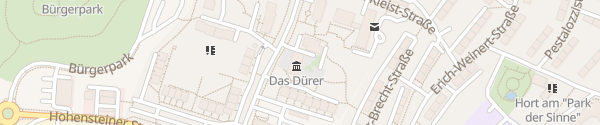 Karte Kulturzentrum "das Dürer" Stollberg