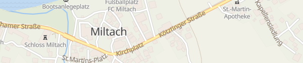 Karte Gemeindeverwaltung Miltach