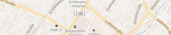 Karte EDEKA Simmel Stollberg/Erzgebirge