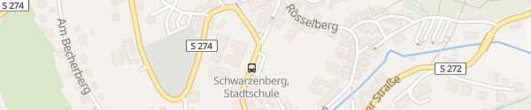 Karte Parkhaus Altstadt Schwarzenberg