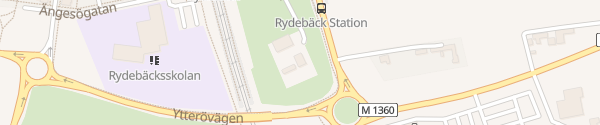 Karte Bahnhof Rydebäck