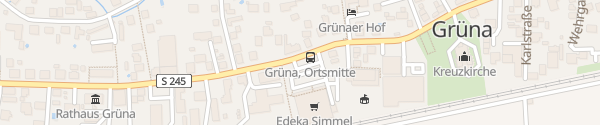 Karte EDEKA Simmel Chemnitz