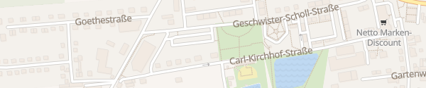 Karte Parkplatz Geschwister-Scholl-Straße Hartmannsdorf