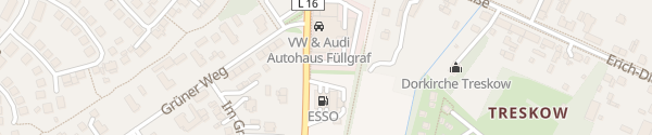 Karte Autohaus Füllgraf Neuruppin