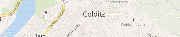 Karte Markt Colditz