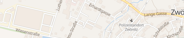 Karte Erhardtgasse Zwönitz