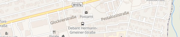 Karte Parkplatz Hermann-Gmeiner-Straße Nußdorf-Debant