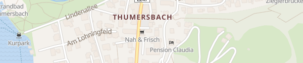 Karte Appartement Haus Sonne Thumersbach