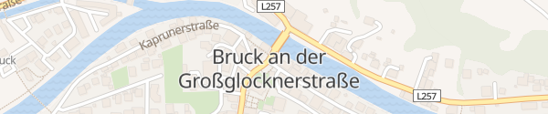 Karte Salzach-Brücke Bruck a.d. Großglocknerstraße
