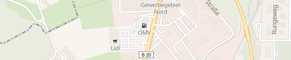 Karte OMV Tankstelle Burghausen