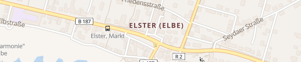 Karte Marktplatz Zahna-Elster
