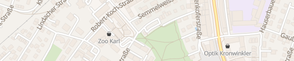 Karte Mehringer Straße Burghausen
