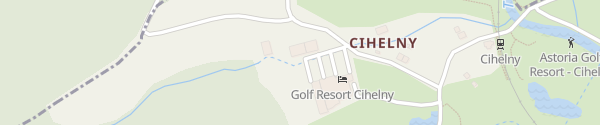 Karte Cihelny Golf & Wellness Resort Karlovy Vary