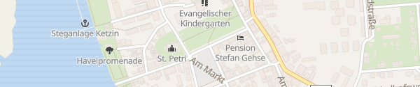 Karte Albrechtstraße Ketzin