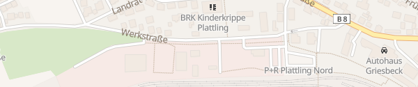 Karte Werkstraße Plattling