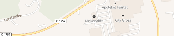 Karte McDonald's Göteborgsvägen Borås