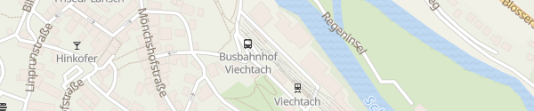 Karte Bahnhof Viechtach