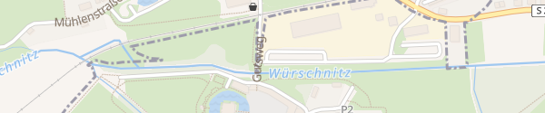 Karte Wasserschloss Klaffenbach Chemnitz
