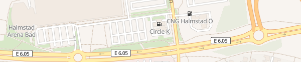 Karte Circle K Sannarp Halmstad