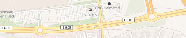 Karte Circle K Halmstad