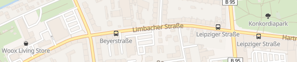 Karte Lidl Limbacher Straße Chemnitz