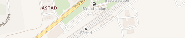 Karte Bahnhof Båstad
