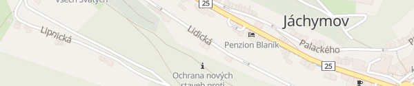 Karte Vila Jáchymov Jáchymov