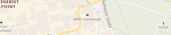 Karte Autohaus Unterberger Freilassing