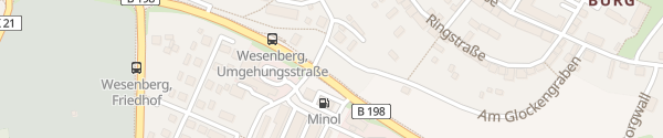 Karte Bresebrink Wesenberg
