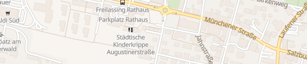 Karte Parkplatz Stadtverwaltung Freilassing