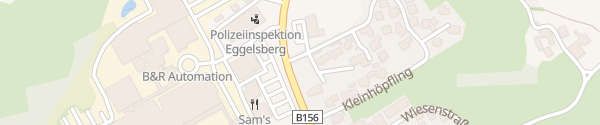 Karte Hotel Zeit und Raum Eggelsberg