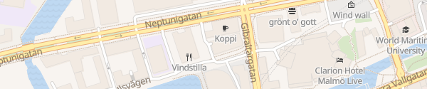 Karte P-huset Godsmagasinet Malmö