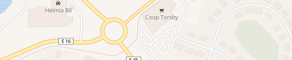 Karte Coop Extra Torsby