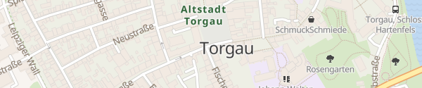 Karte Marktplatz Torgau