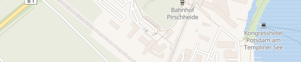 Karte P+R Parkplatz Bahnhof Pirschheide Potsdam