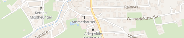 Karte Hotel Ammerhauser Anthering