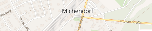 Karte Bahnhof Michendorf