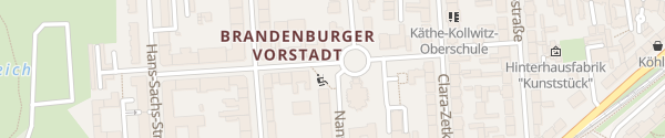 Karte Dr.-Rudolf-Tschäpe-Platz Potsdam